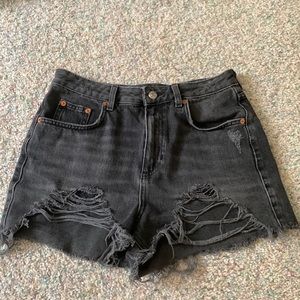 Top shop mom jean shorts